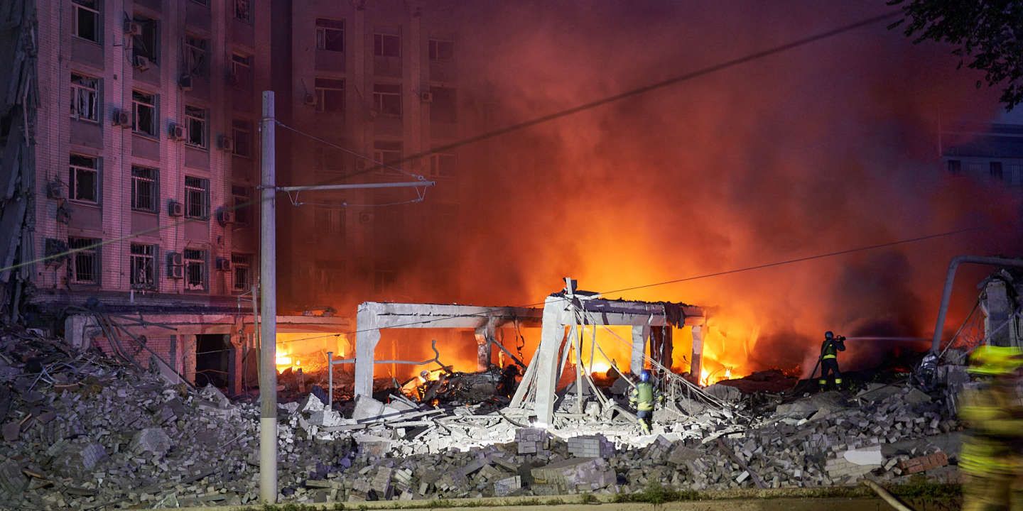 Guerre en Ukraine en direct : plusieurs blessés dans une frappe russe sur un immeuble à Dnipro