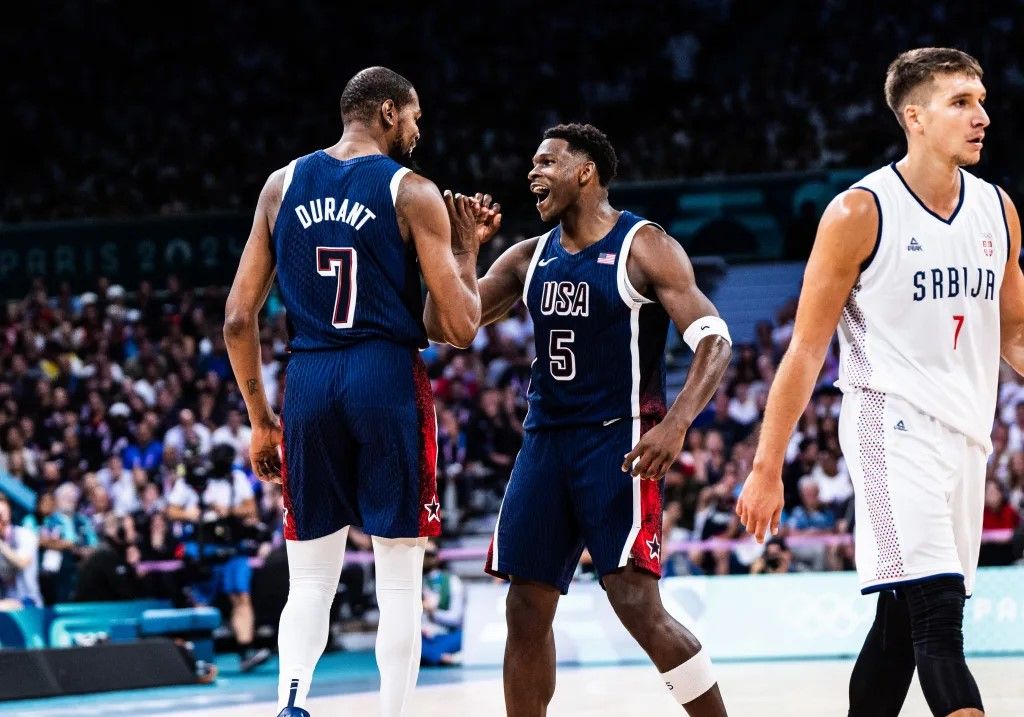 Team USA surclasse la Serbie (110-84), Kevin Durant infernal !