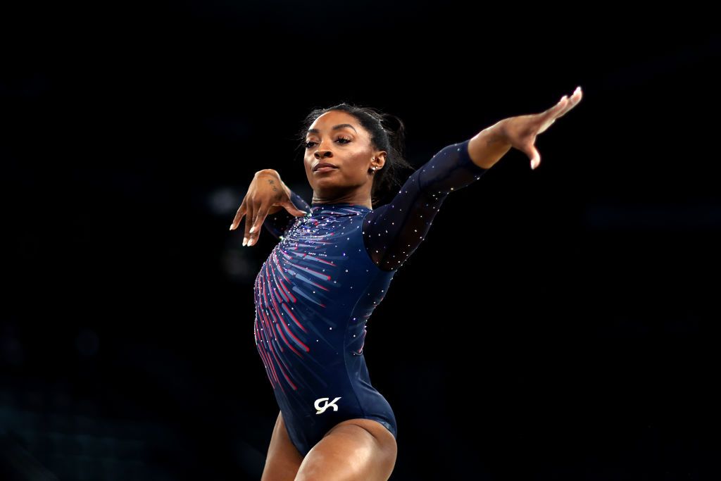 Simone Biles Aggravates Calf Injury In Floor Exercise Warm-Up, Heavily Limping