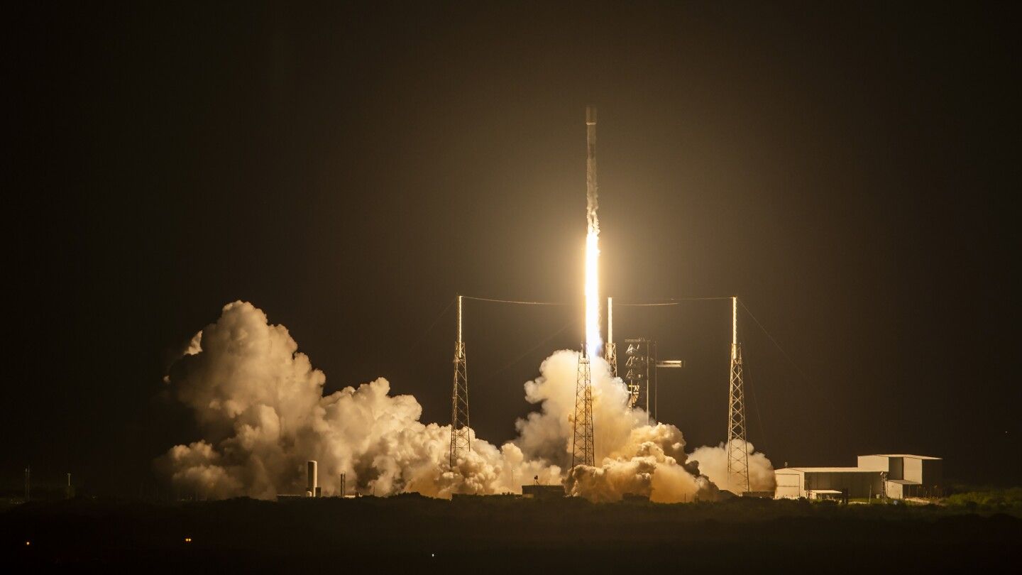 FAA grounds SpaceX after rocket falls over in flames at landing