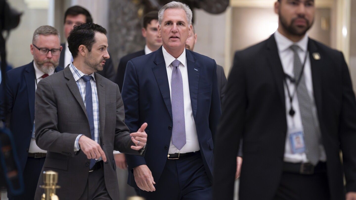 McCarthy rejects Senate spending bill while scrambling for a House plan that averts a shutdown