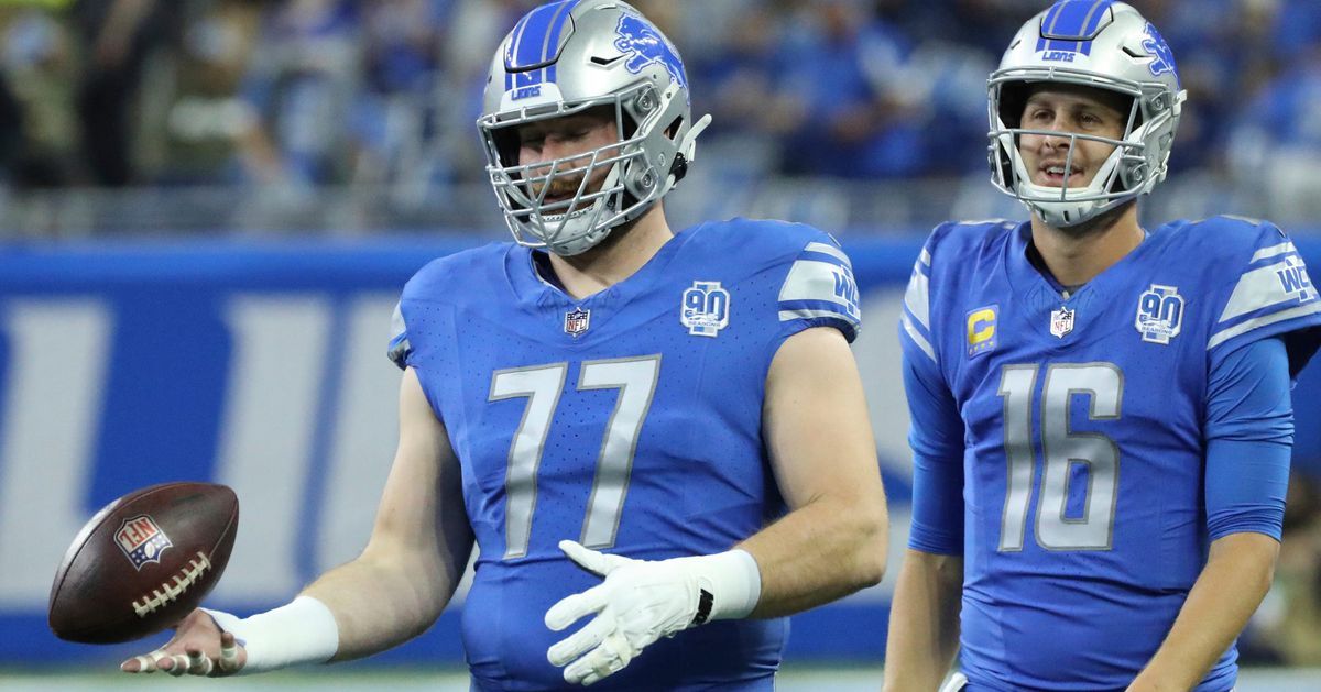 Detroit Lions injury report: Frank Ragnow doubtful vs. Las Vegas Raiders