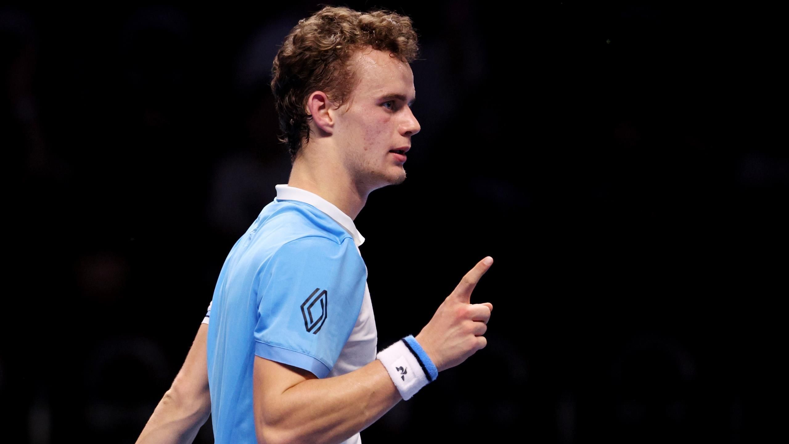 Next Gen ATP Finals : Luca Van Assche gagne pour son entrée en lice face à Abdullah Shelbayh (4-3, 3-4, 4-1, 4-1)