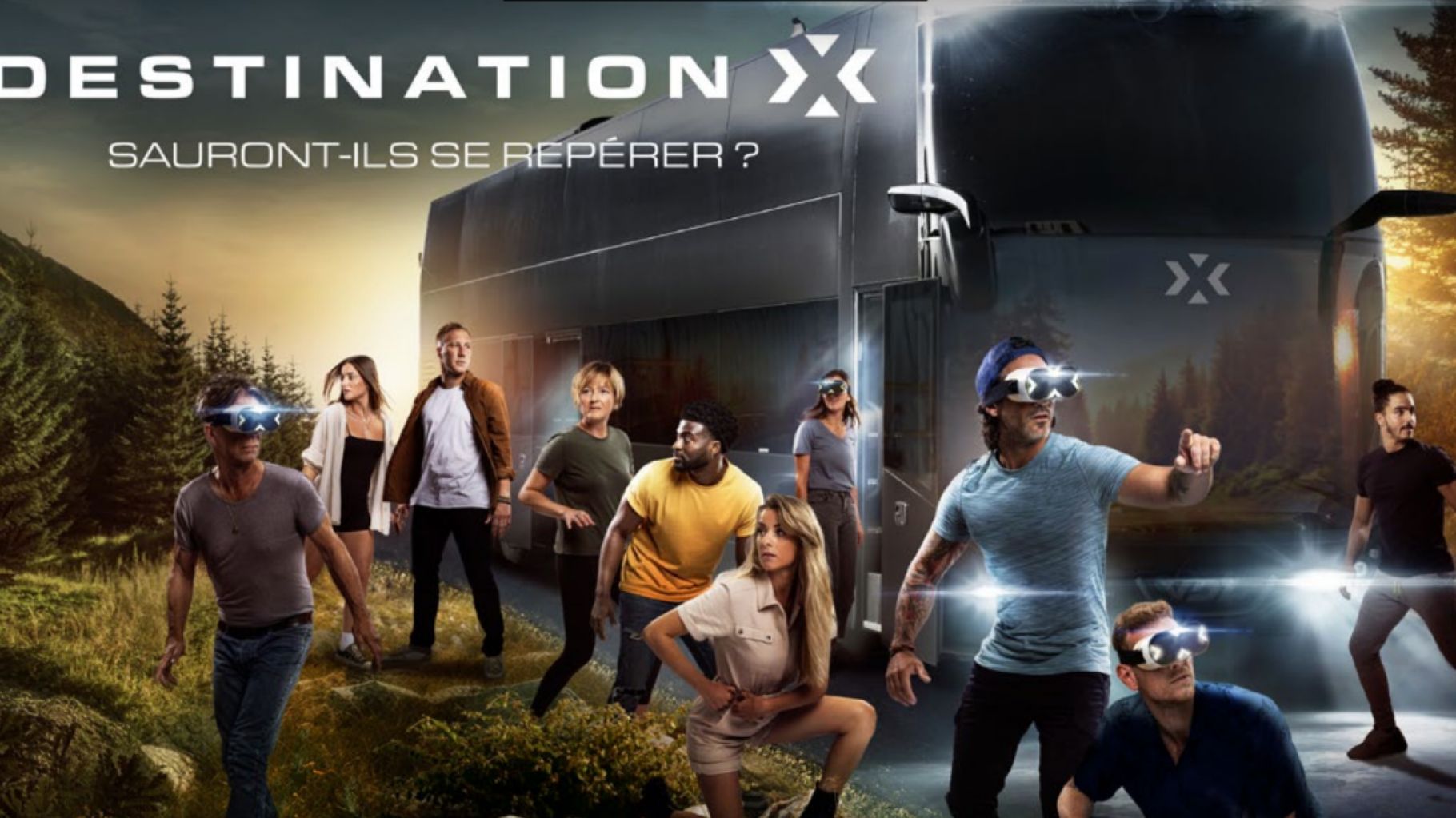 " Destination X ", le nouveau jeu de M6 commence un peu comme un road trip entre amis