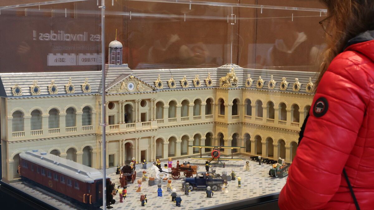 Exposition : aux Invalides, de Louis XIV à l’armistice de 1918, l’histoire en briques de Lego