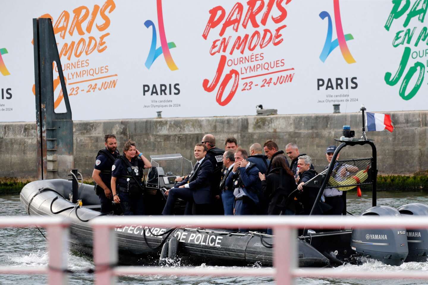 Paris 2024 : Emmanuel Macron assure qu’il se baignera dans la Seine