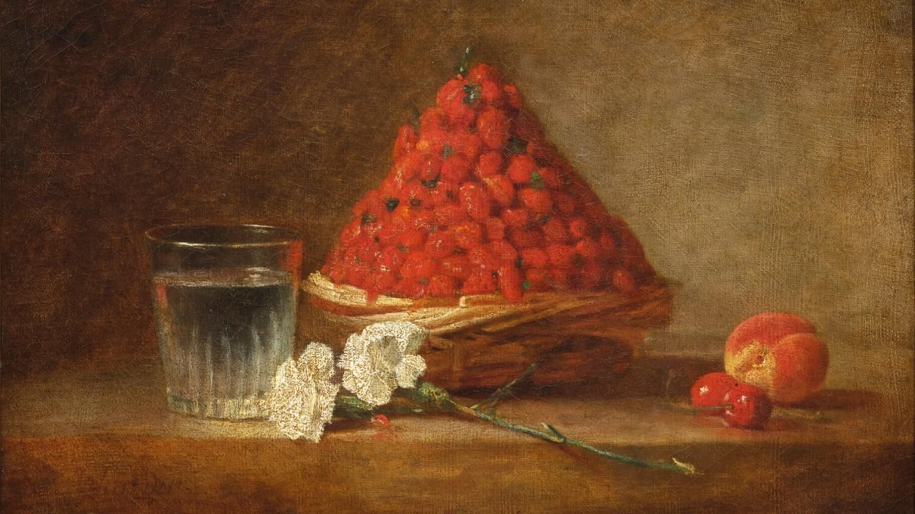 Le Louvre s’offre le tableau " Le Panier de fraises " de Jean Siméon Chardin grâce aux dons de milliers de Français