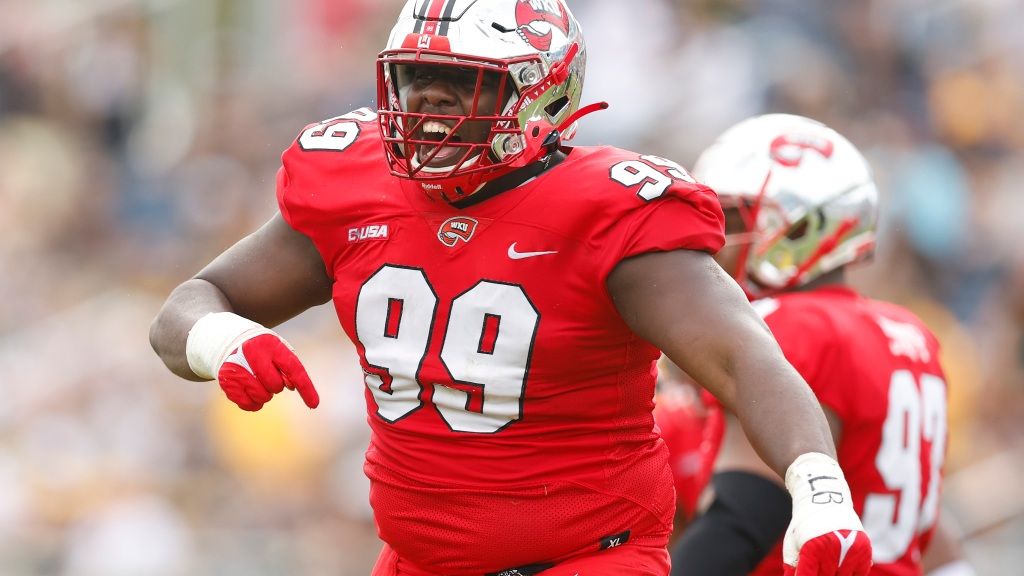 Lions trade into 3rd round, select Western Kentucky DT Brodric Martin