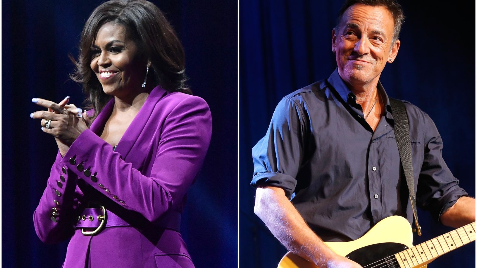 Michelle Obama Joins Bruce Springsteen Onstage in Barcelona