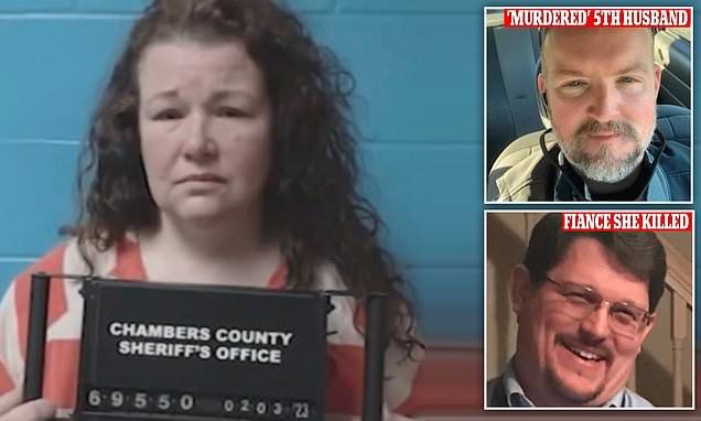 Five-times-married Texas woman is murdering latest husband by poisoning him with INSULIN