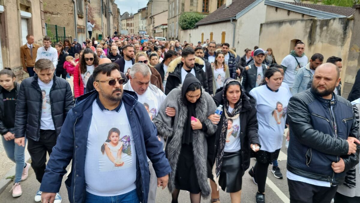 Marche blanche pour Rose : vive émotion à Rambervillers, " marquée à jamais par ce drame "