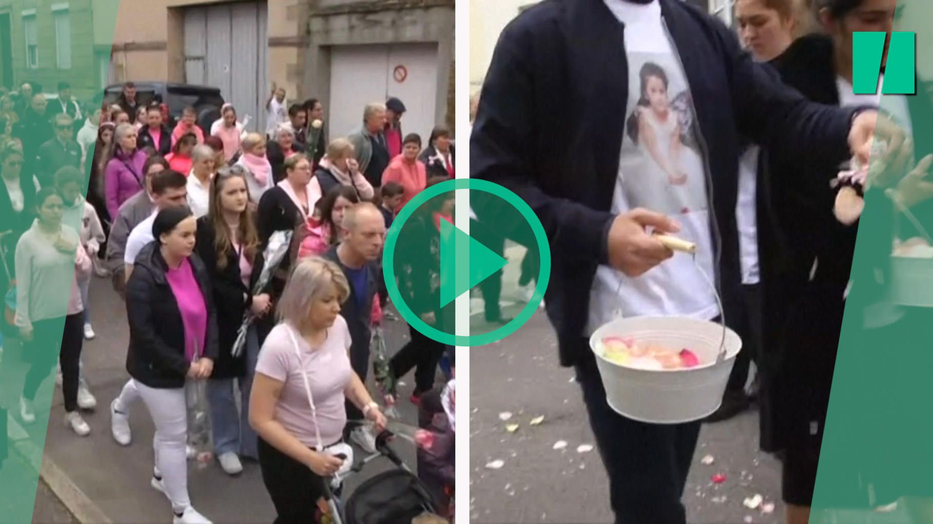 " Marche rose " : à Rambervilliers, immense émotion pour l’hommage à la fillette tuée mardi