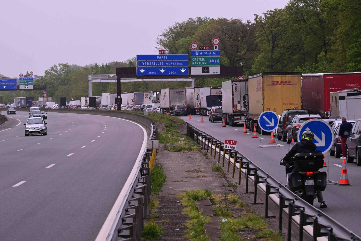 A13 fermée : la portion rouvrira le 11 mai dans un seul sens, en direction de Paris