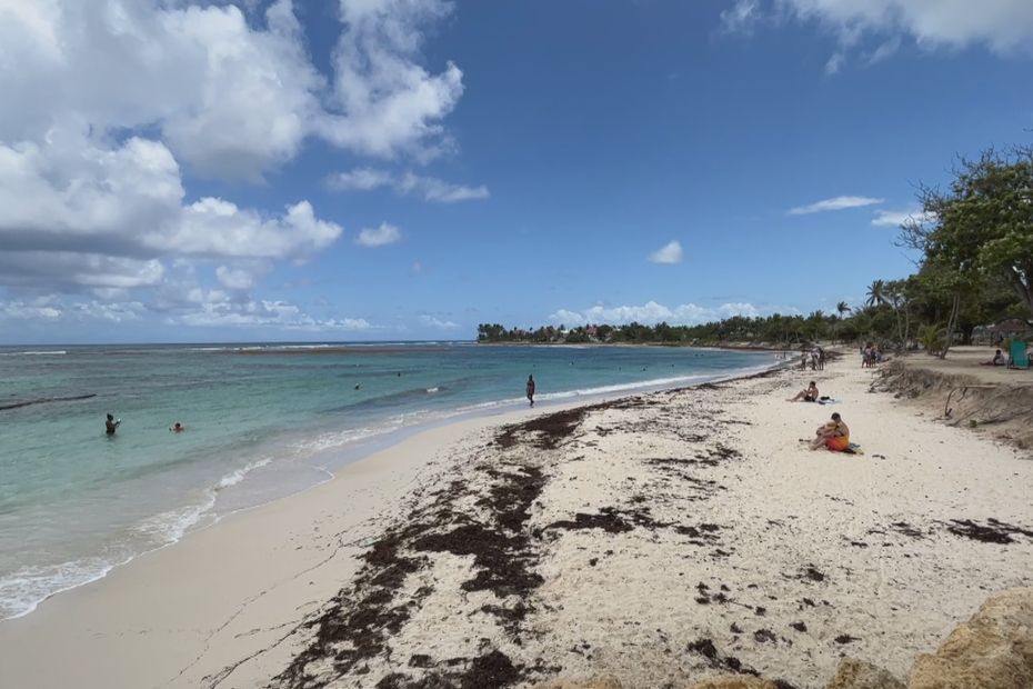 Les plages du Méridien, de la Cocoteraie et du lagon de Saint François toujours interdites à la baignade