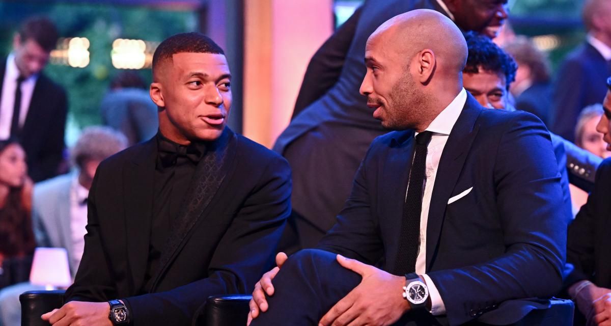 PSG : le post génial de Mbappé sur Thierry Henry après les Trophées UNFP