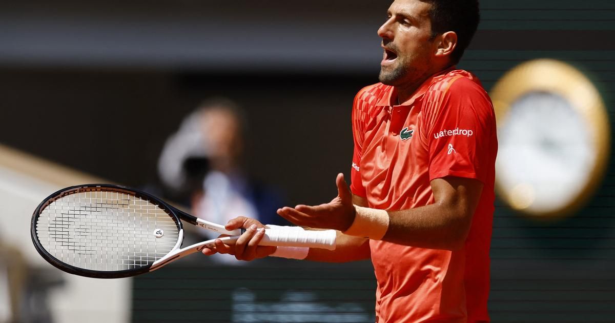 Roland-Garros 2023 : "Vérifiez la machine, c'est la cinquième fois que cela arrive !", s'agace Djokovic