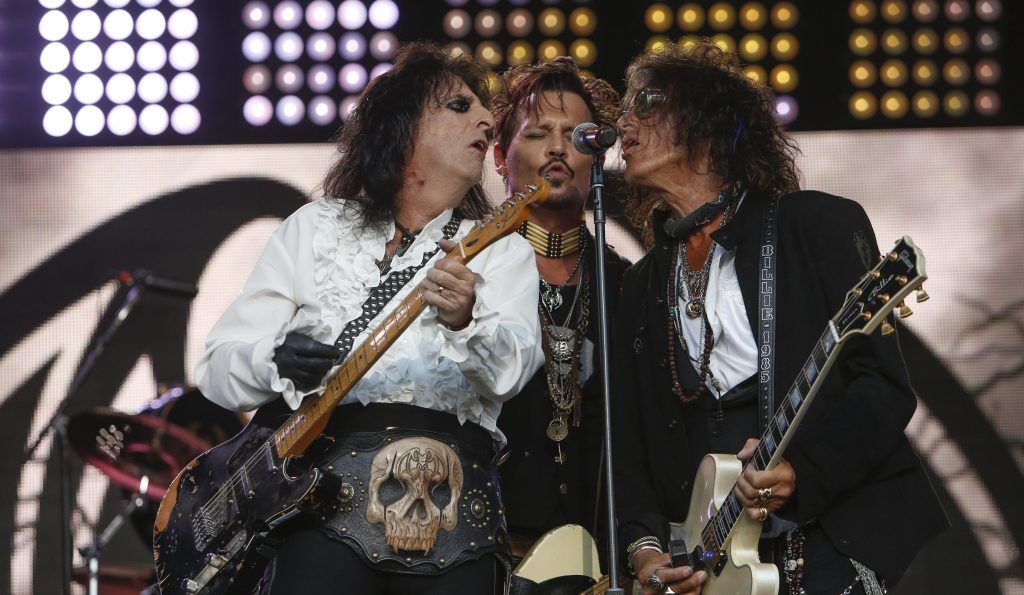 Hollywood Vampires Postpone U.S. Dates Due To Johnny Depp Ankle Injury