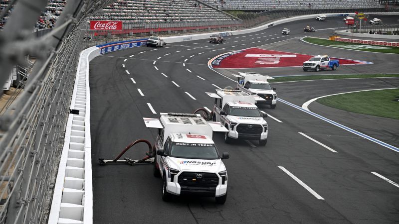 Ryan Blaney wins Coca-Cola 600 after rain delays it from Sunday