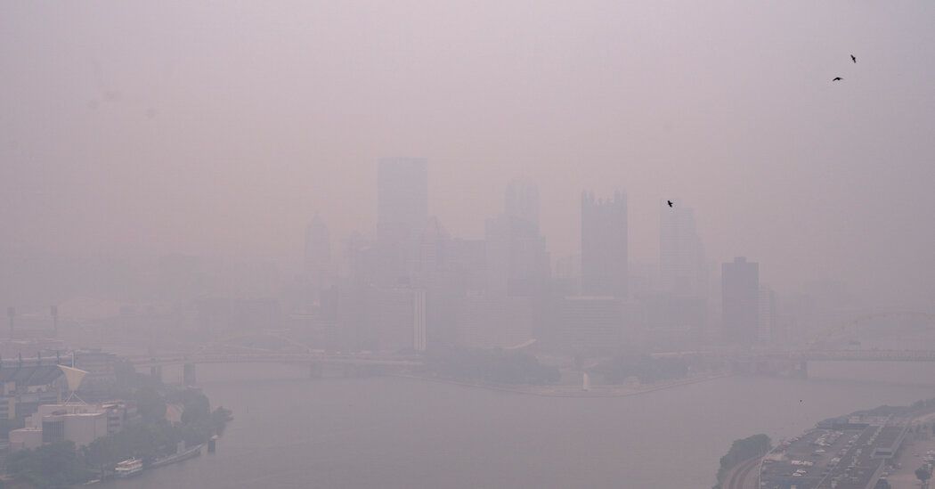 Smoky Skies Menace U.S. Cities, Driving Residents Indoors