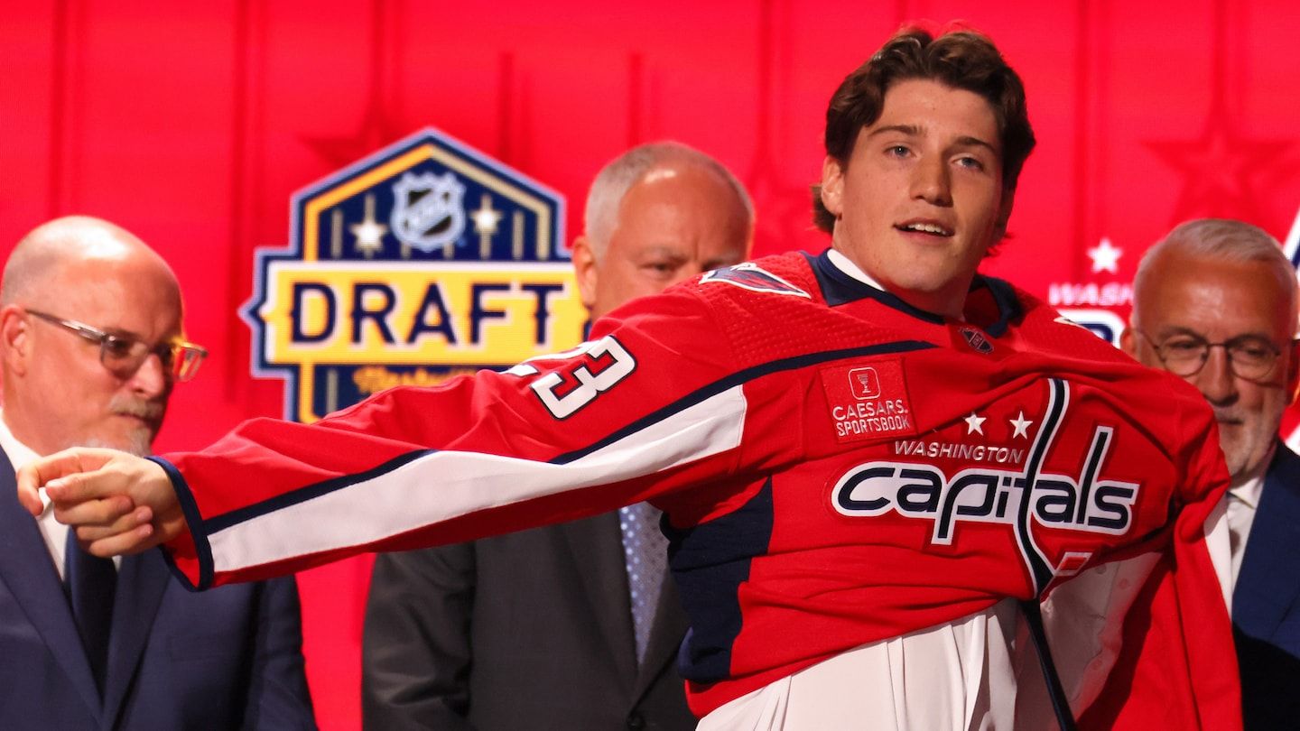 Ryan Leonard selected by Washington Capitals at NHL draft