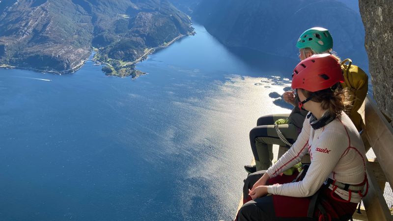 Towering sea cliff in Norway opens jaw-dropping tourist route