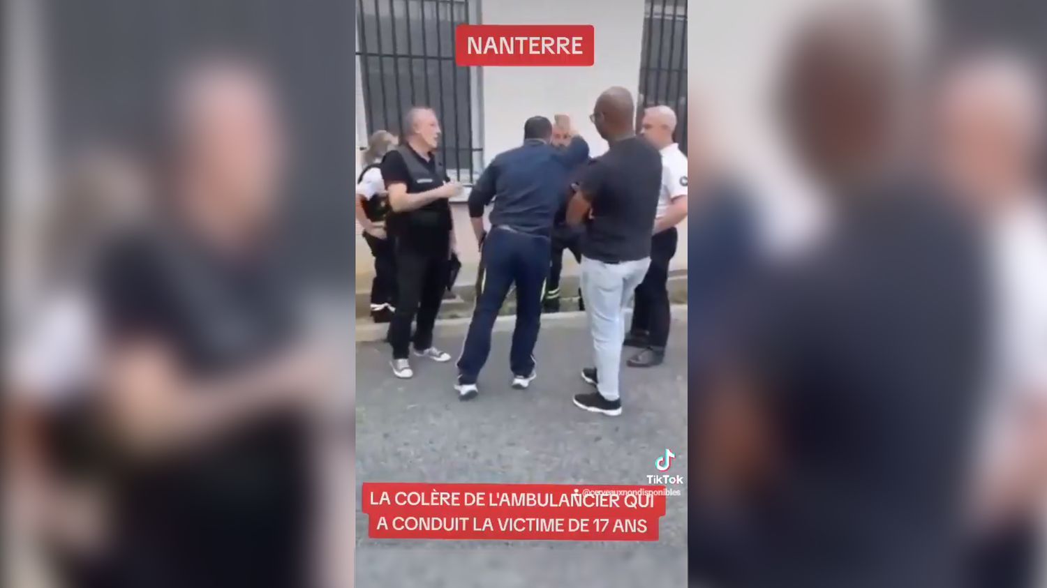 Mort de Nahel : l'ambulancier interpellé après avoir invectivé des policiers reconnu coupable d'outrage mais dispensé de peine