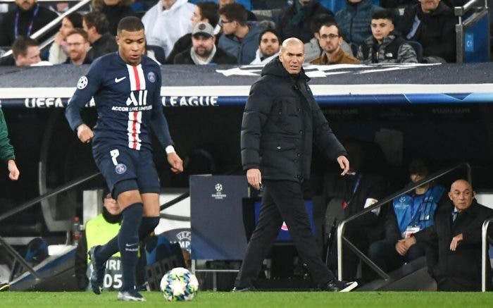 Zinedine Zidane aimerait entrainer Kylian Mbappé