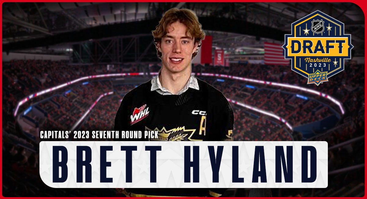 Capitals select Brett Hyland, Vincent Iorio’s former teammate from the WHL’s Brandon Wheat Kings, with seventh-round pick