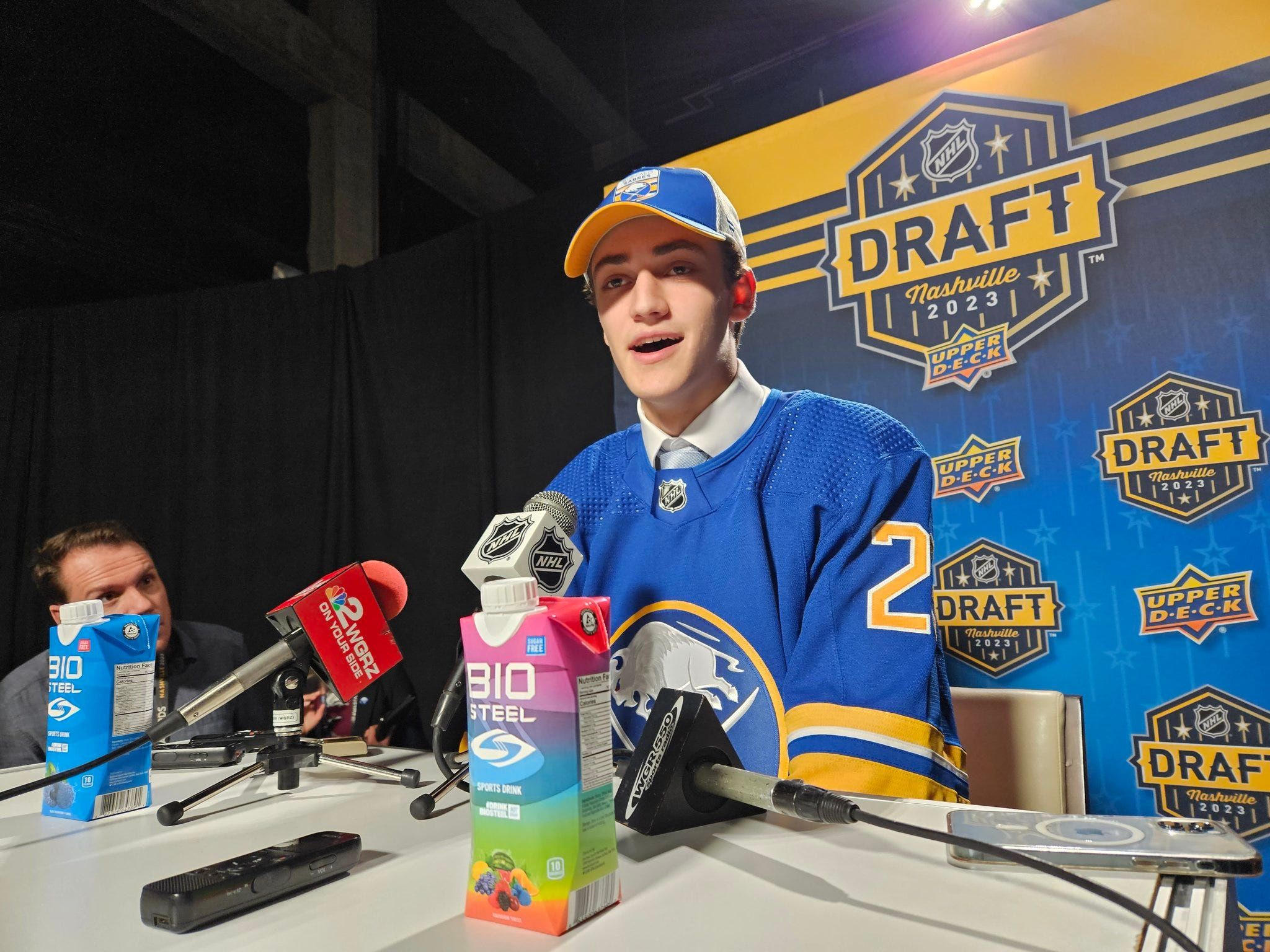 Clarence Center McCarthy's ecstatic to be drafted by Sabres