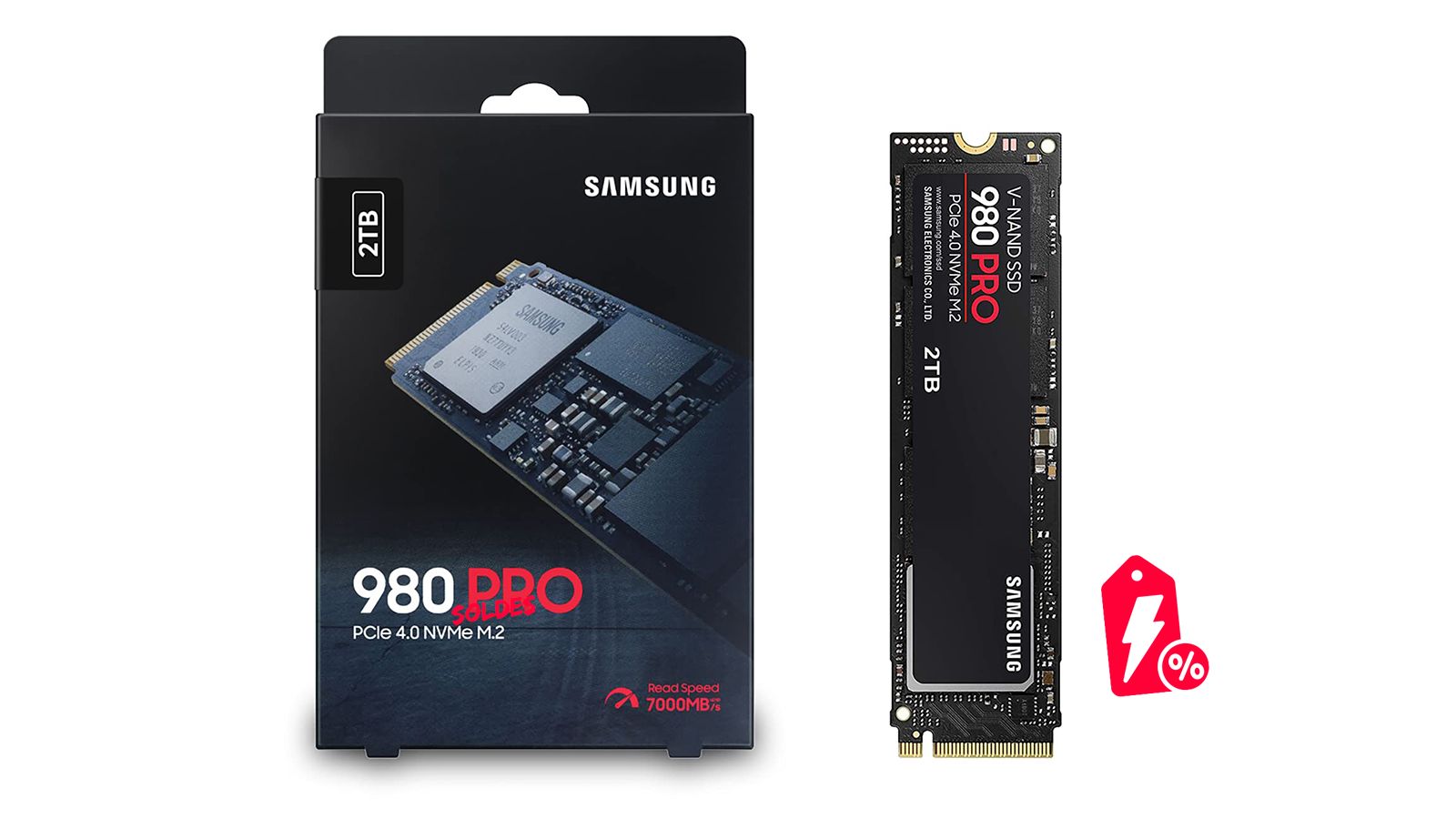 Soldes Amazon : le SSD Samsung 980 Pro 2 To est à son prix le plus bas !