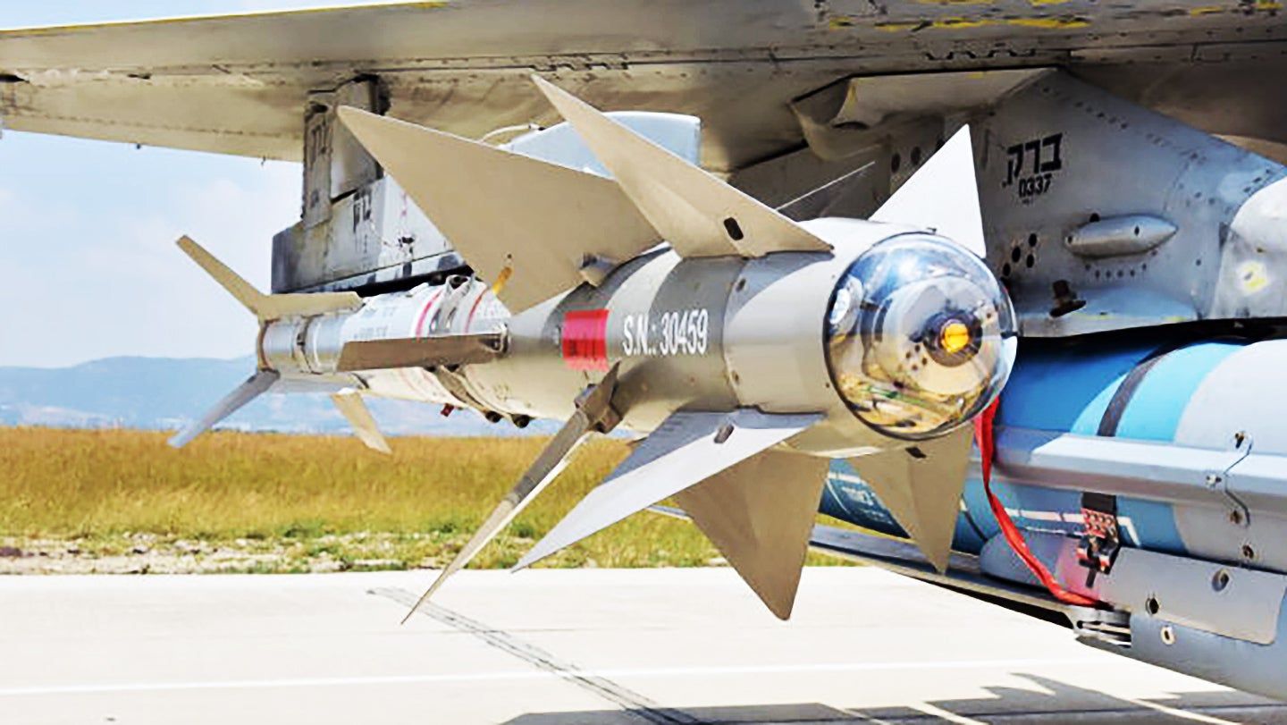 Israeli Python Training Missiles Are Cleverly Disguised As U.S. Sidewinders