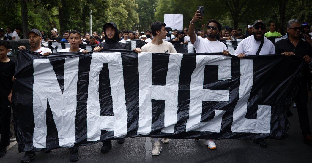 France Shooting Updates: Police Use Tear Gas on Protesters at Vigil for 17-Year-Old