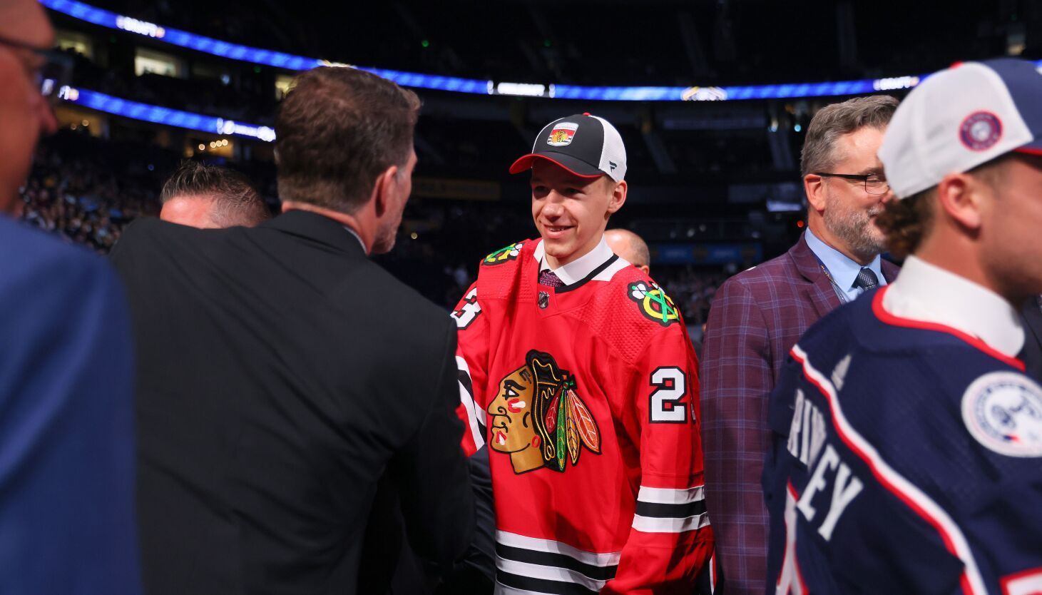 Blackhawks’ Day 2 draft class headlined by Adam Gajan, Roman Kantserov