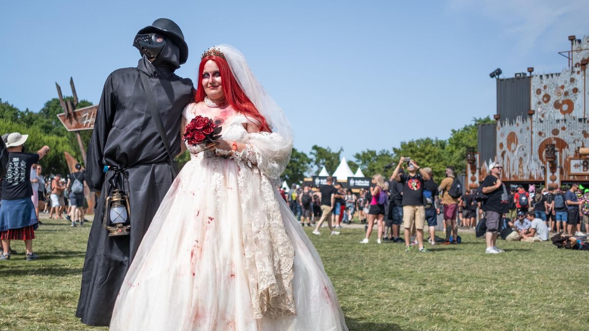 Hellfest : les looks les plus délirants vus au festival en 10 photos