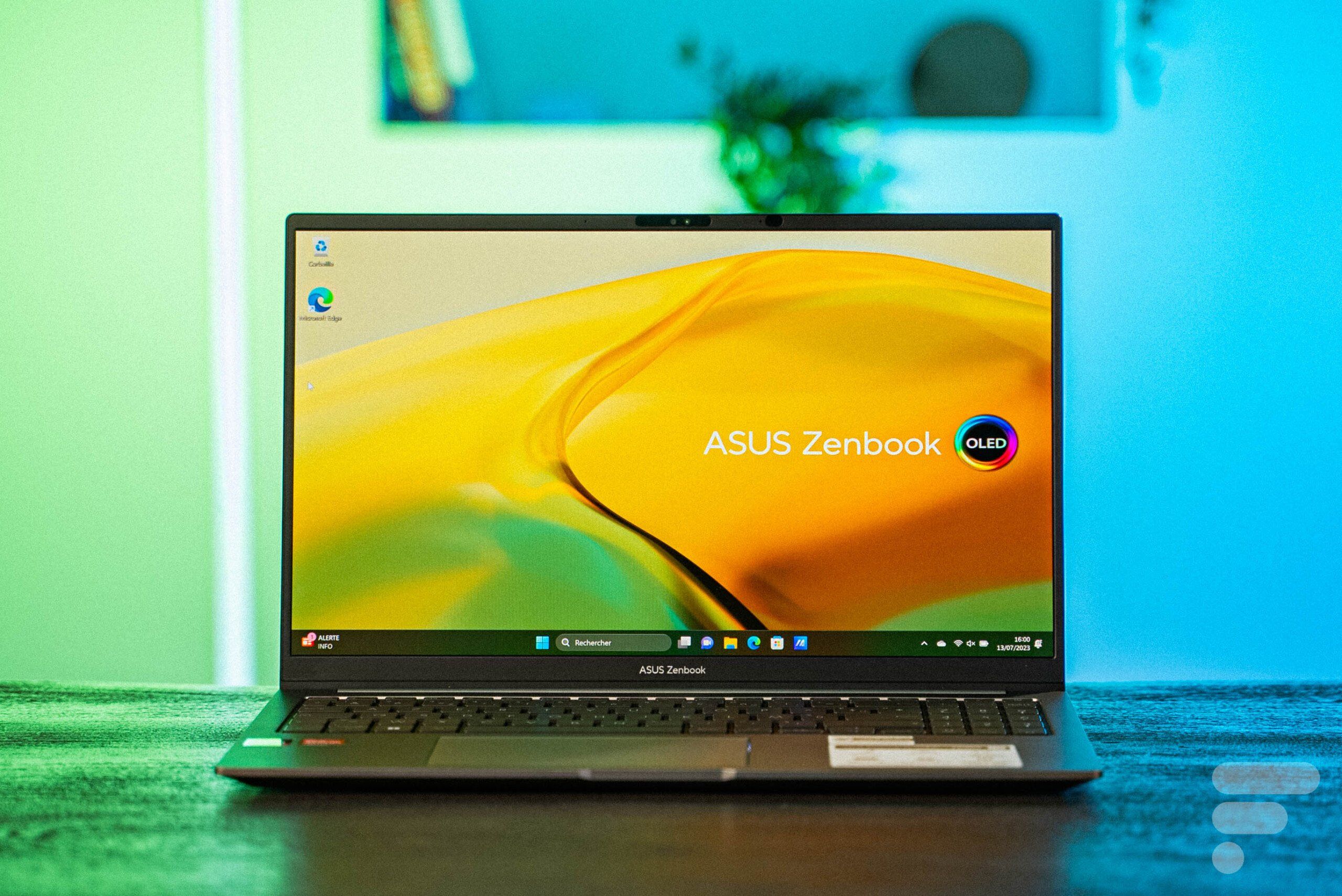 Test Asus Zenbook 15 Oled (UM3504DA) : notre avis complet