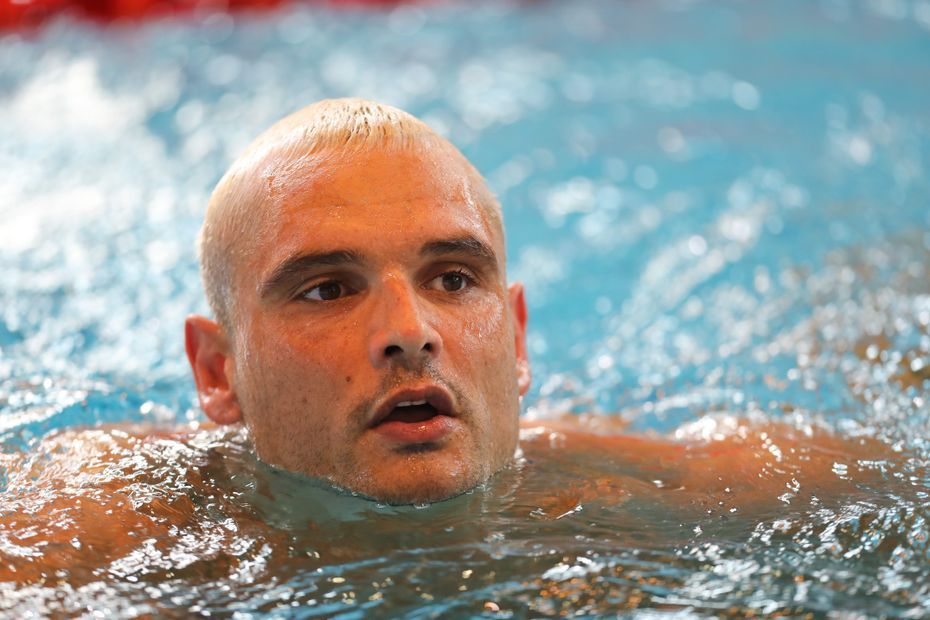 Florent Manaudou éliminé en demi-finale du 50 mètres nage libre aux Mondiaux de natation de Fukuoka