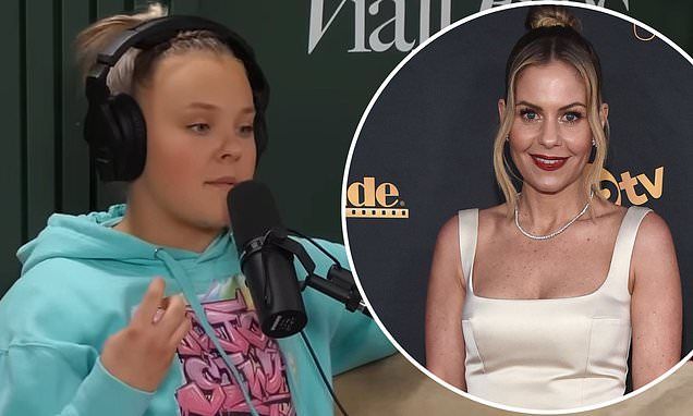 JoJo Siwa reveals she is 'okay' with labeling Candace Cameron Bure the 'rudest celebrity' following feud and 'traditional marriage' controversy