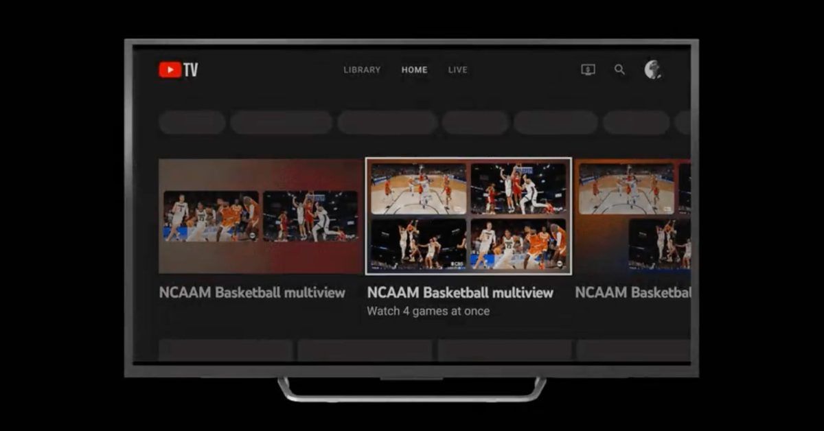 Multiview comes to YouTube and gets official YouTube TV launch