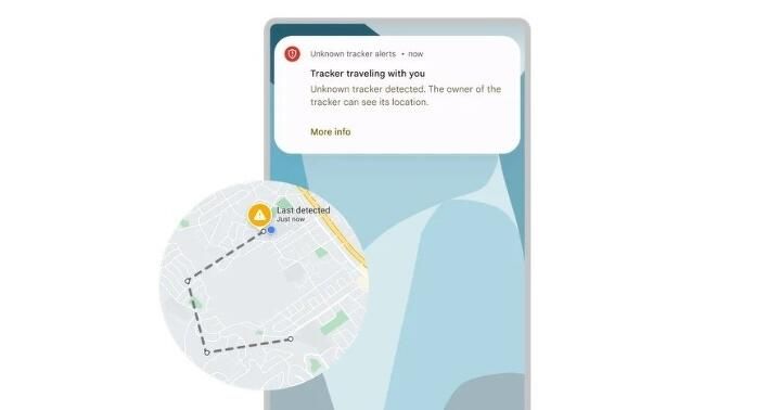Android 全新防追蹤功能 用戶被 AirTag 跟蹤將獲通知提醒