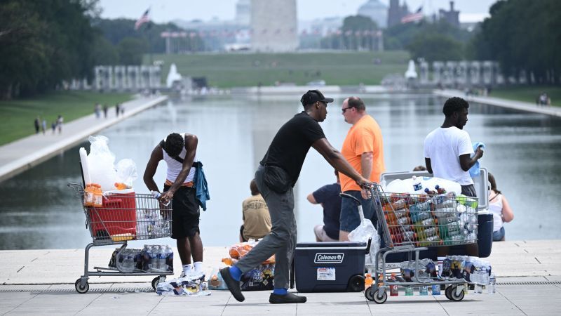 Relief from heat wave is on the way for Northeast and mid-Atlantic, but southern areas remain at risk