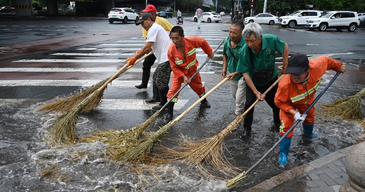 Chine : alerte rouge pour pluies diluviennes à Pékin et plusieurs régions