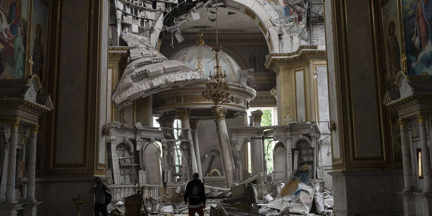 Guerre en Ukraine, en direct : une équipe de l’Unesco s’est rendue à Odessa, pour évaluer les dommages causés aux biens culturels et religieux après les attaques