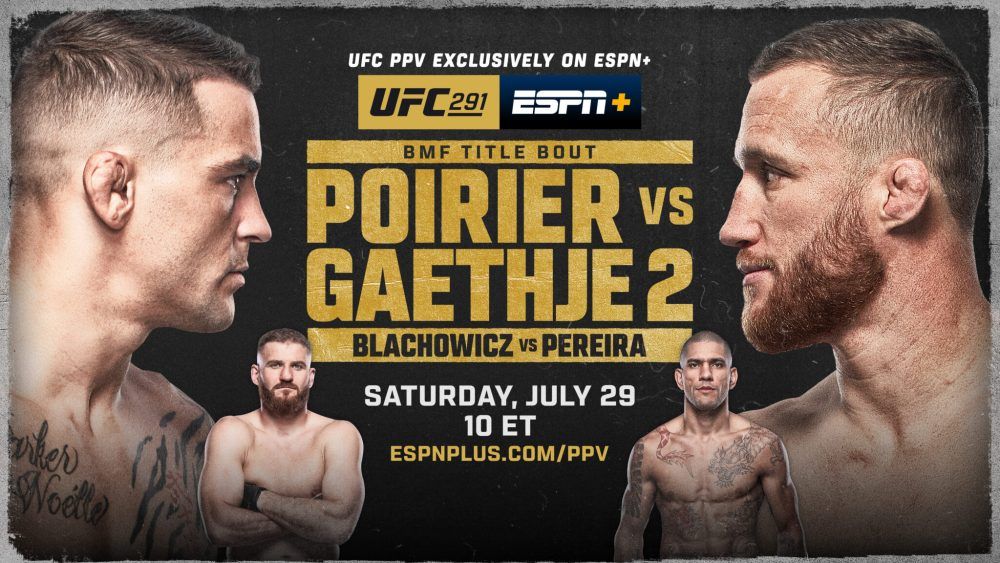 UFC 291: How to Watch Dustin Poirier vs. Justin Gaethje Live Online