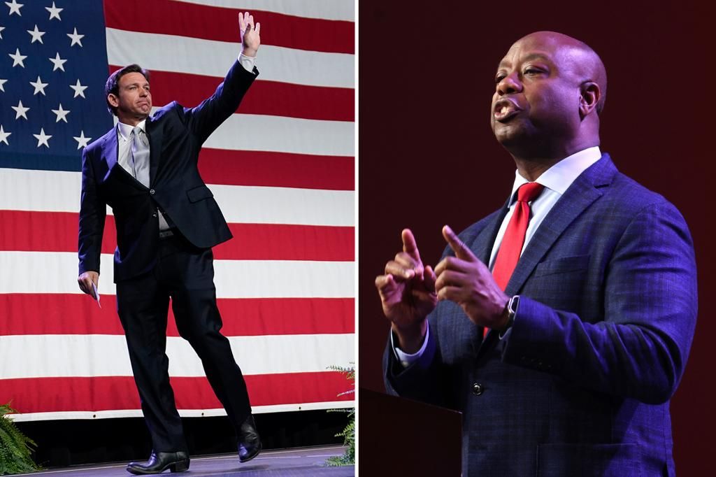 Sen. Tim Scott blasts Ron DeSantis over Florida's slavery curriculum