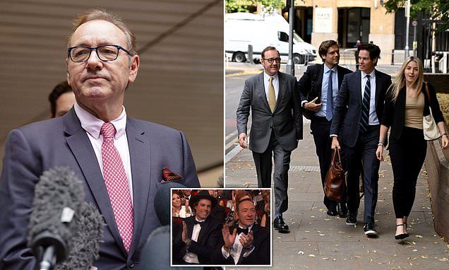 Jurors were taken to meet Kevin Spacey and shook hands with him after clearing him of sexually assaulting four men, witnesses reveal