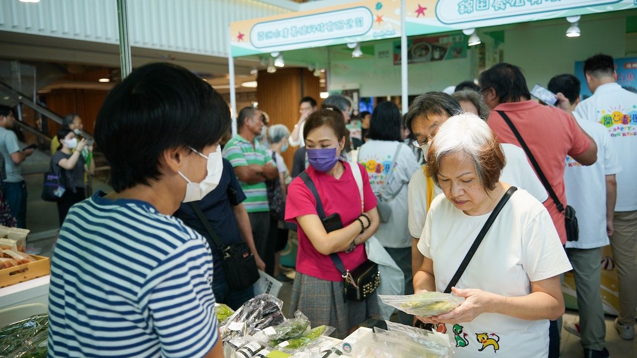 漁農嘉年華推銷本地產品 顧客憂核廢水 問檔主水產是否來自日本