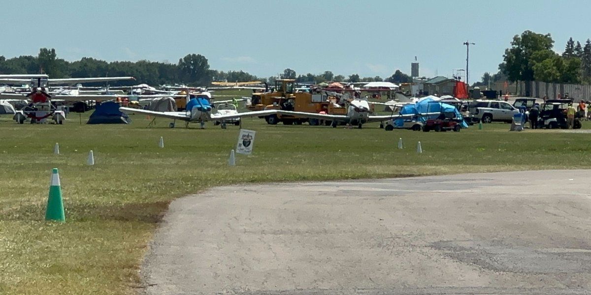 Reports of crash at EAA