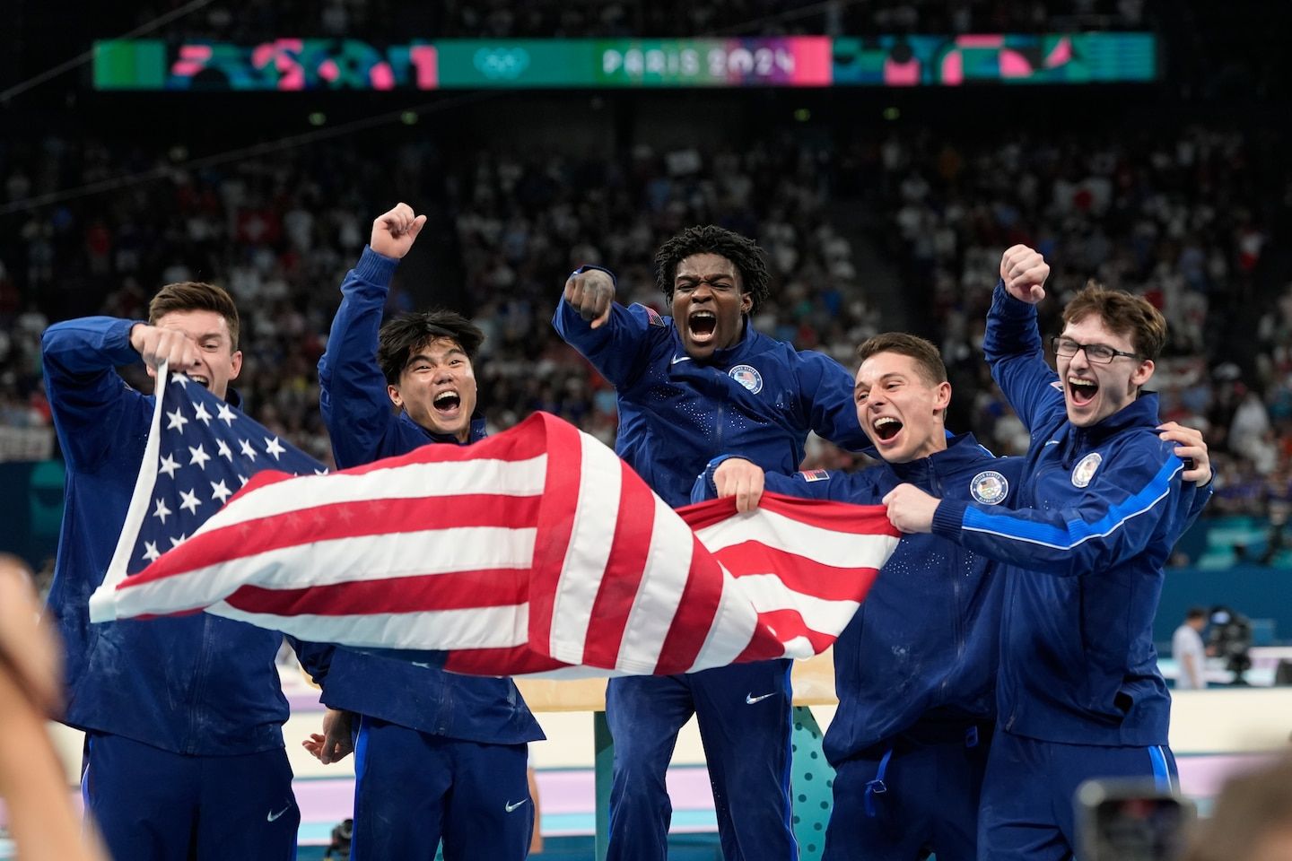 U.S. men’s gymnastics win bronze after Stephen Nedoroscik’s Olympic routine