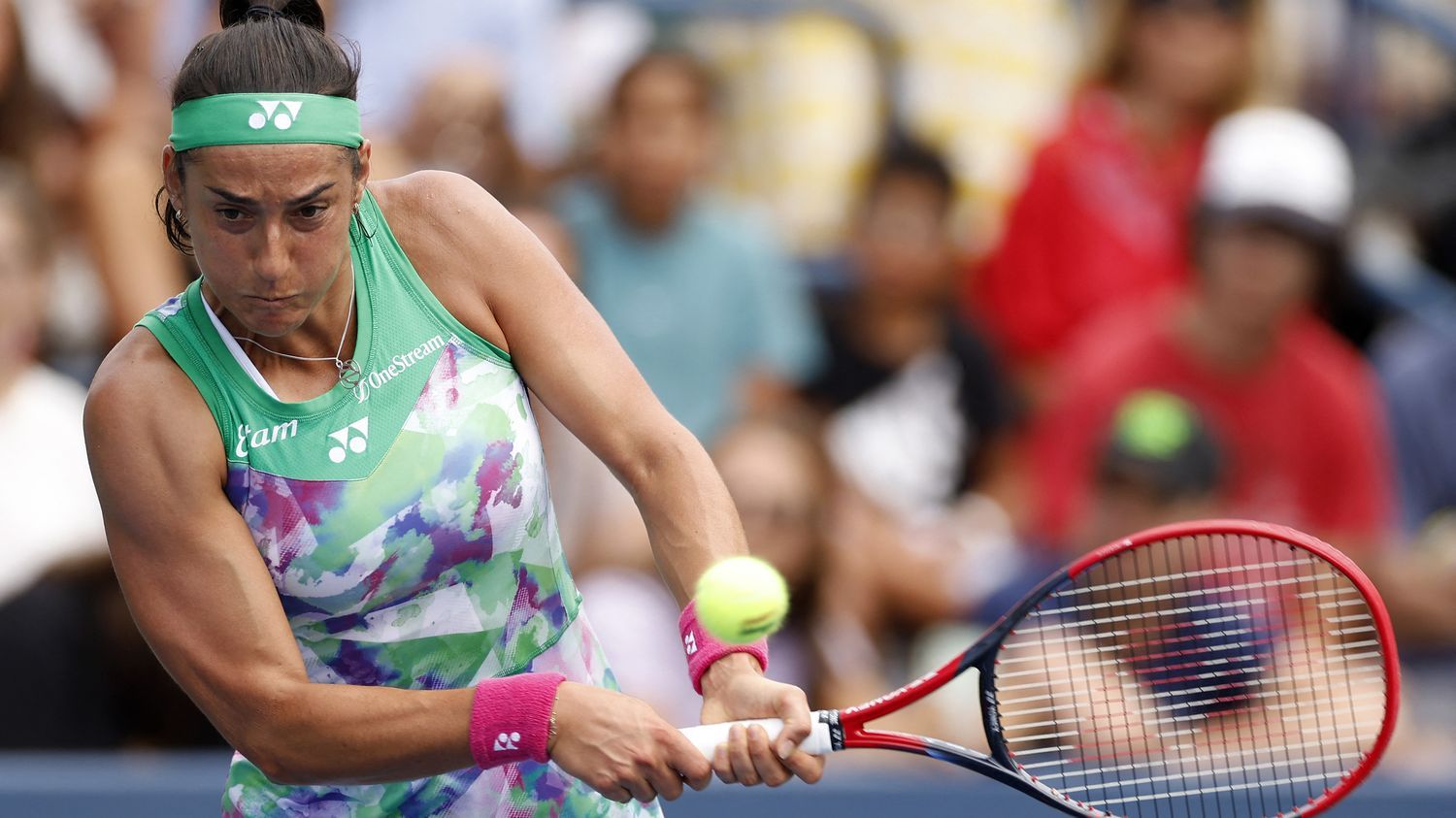 US Open 2023 : demi-finaliste l'an dernier, la Française Caroline Garcia s'effondre dès le premier tour du tournoi américain