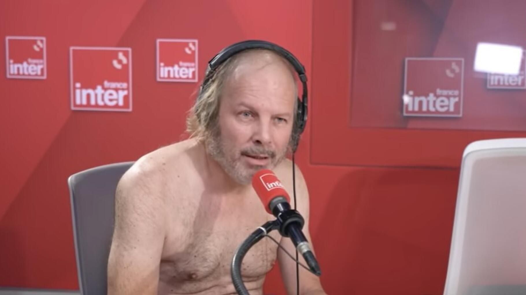 Philippe Katerine était nu pour sa rentrée sur France Inter